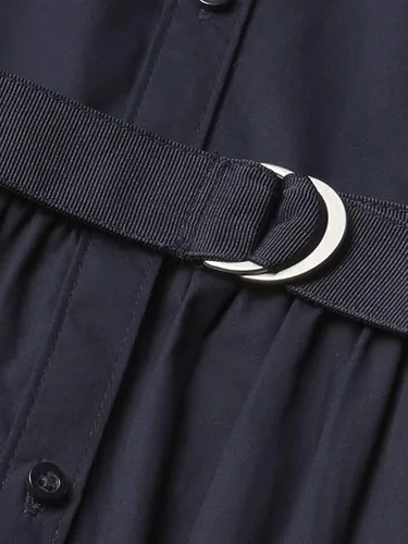 Vista 2 de Nautica Camisa de manga corta para uniforme escolar para niñas