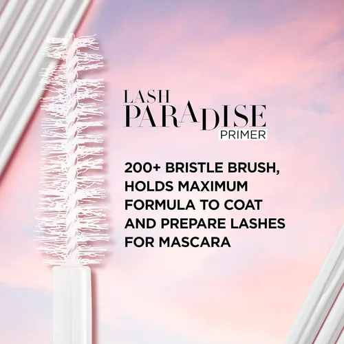 Vista 4 de L'Oreal Paris Cosmetics Voluminous Lash Paradise - Base de imprimación de rímel, blanco suave, 0.27 onzas líquidas, el embalaje puede variar