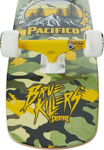 Vista 5 de Creature Patineta Completa Pacifico Tapa Botella Brue Killer Cruiser 8.6" x 30.7
