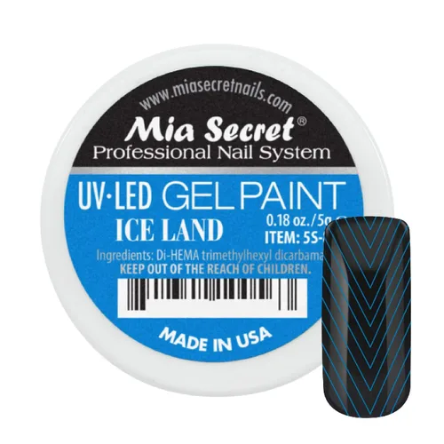 Vista 6 de Mia Secret Sistema de uñas profesional UV/LED Gel Paint - 0.18 oz (albaricoque)