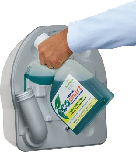 Vista 9 de Inodoro portátil de Thetford 92360 Porta Potti 550E curveado Gris