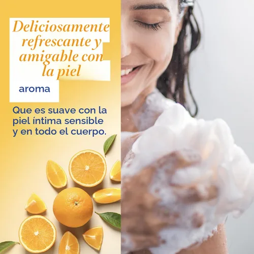 Vista 3 de Vagisil Jabón de Lavado Íntimo para la Higiene del Área Femenina, Fragancias Sensibles, pH Equilibrado y Probado por Ginecólogos, Aroma a Paraíso