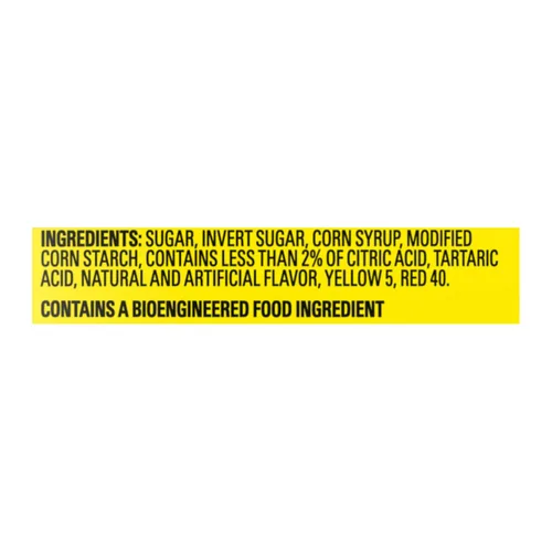 Vista 3 de SOUR PATCH KIDS Peach Soft & Chewy Gummy Candy, caramelos a granel, bolsas de 12-8.07 onzas