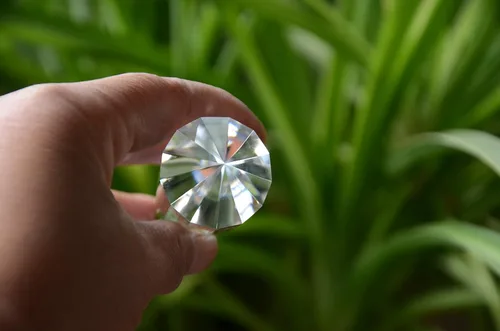 Vista 7 de Real tibetano Himalaya alta altitud 99% transparente 13 lados cristal punto cuarzo vogel varita 4.52 pulgadas reiki reiki curación espiritual
