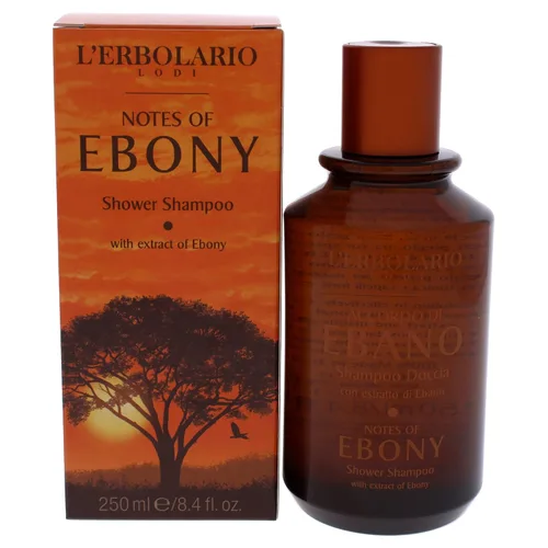 Vista 5 de L'Erbolario Champú de ducha energizante Black Juniper - Champú hidratante 2 en 1 y limpiador corporal - Purificador con comino negro - 8.4 oz