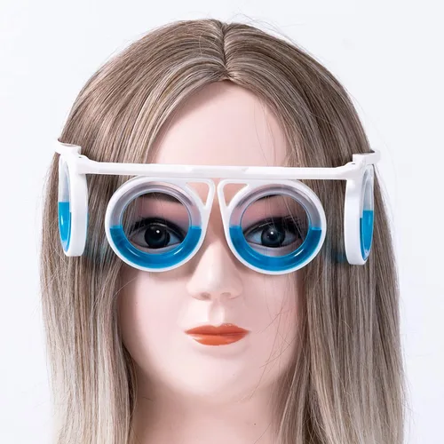 Vista 5 de Lentes para mareo por movimiento, diseño líquido, sin lentes, ligeros, antimareo, plegables, portátiles, elevados, para enfermedades del aire