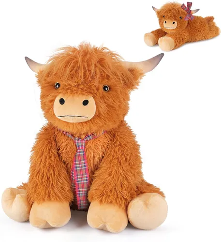 Vista 16 de SuzziPals Animal de peluche grande de 30 pulgadas, cachorro de peluche gigante grande y suave, juguetes de peluche gigantes para relajación