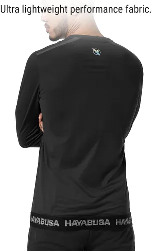 Vista 3 de Hayabusa Camisa de entrenamiento de manga larga para hombre