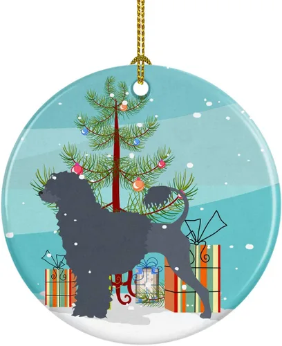 Vista 78 de Caroline's Treasures Cavalier King Charles Spaniel - Adorno de cerámica para árbol de Navidad, decoración colgante para el hogar, Navidad, fiestas