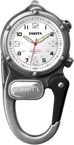 Vista 2 de Dakota Mini Clip Microlight Mosquetón Reloj y Clip de Dinero Multiherramienta Combo Regalo Set