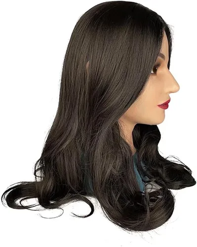 Vista 2 de Yennefer - Máscara femenina de silicona realista para crossdressers Cosplay Halloween DragQueen