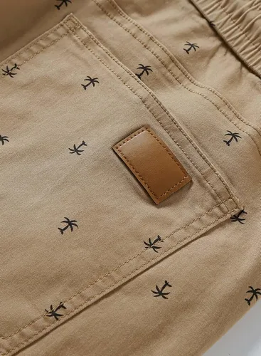 Vista 5 de JMIERR - Pantalones cortos informales para hombre, pantalones cortos de golf, pantalones chinos con cordón, de tela de sarga elástica, para verano