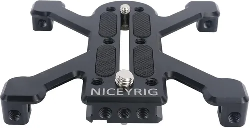 Vista 9 de NICEYRIG Placa de liberación rápida extendida de 6 pulgadas para tipo Arca-Swiss aplicable para cámara réflex digital grande, cámara de cine