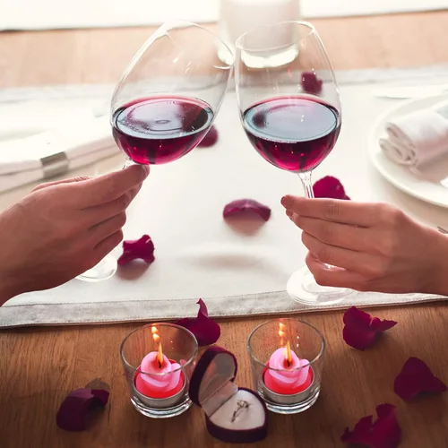 Vista 5 de TecUnite 12 velas de rosas hechas a mano, delicadas velas de rosas para San Valentín, spa, fiesta, boda, regalo para decoración del hogar (rosa)
