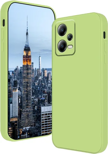 Vista 17 de Compatible con Redmi Note 12 Pro Plus Funda de silicona líquida verde oscuro, tacto suave para Xiaomi Redmi Note 12 Pro Plus Funda de teléfono