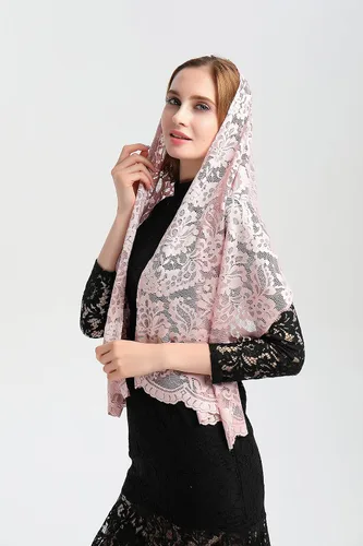 Vista 3 de Mantilla Veil Catholic Mantilla V25 - Velo ortodoxo