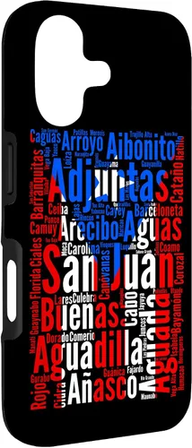 Vista 3 de Funda para iPhone 17, diseño de ciudades puertorriqueñas, bandera de Puerto Rico, Boricua