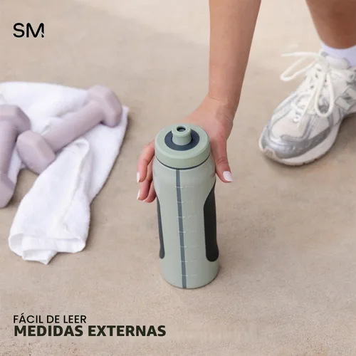 Vista 5 de Simple Modern Botella exprimible con tapa de bloqueo Vaso deportivo de 30 Negro medianoche