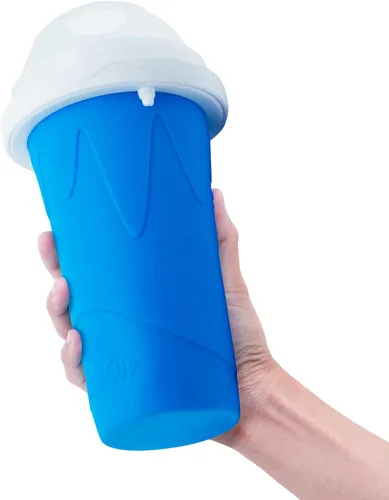Vista 6 de Taza para Hacer Granizados, Fabricante de Tazas de Granizado, Taza para Jugo de Cola y Leche con Exprimidor, Taza Mágica de Congelación Rápida, Taza