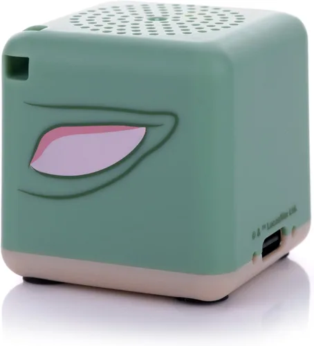 Vista 5 de Bitty Boomers Star Wars The Mandalorian: Grogu - Bitty Box - Llavero con altavoz Bluetooth de 1.3 pulgadas