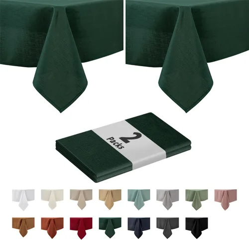Vista 57 de maxmill Mantel cuadrado de cosecha resistente a las manchas, impermeable, resistente a las arrugas, de lino suave para cosecha de otoño, Acción