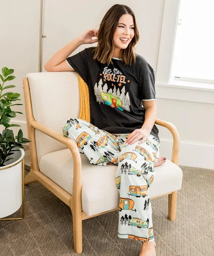 Vista 4 de Lazy One Pajamas for Women, Cute Pajama Pants and Top Separates