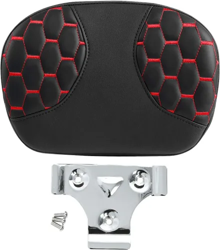 Vista 12 de Asiento de conductor, pasajero y piloto - SLMOTO Asiento de motocicleta de una pieza para 2 personas, compatible con Harley Touring Road King CVO