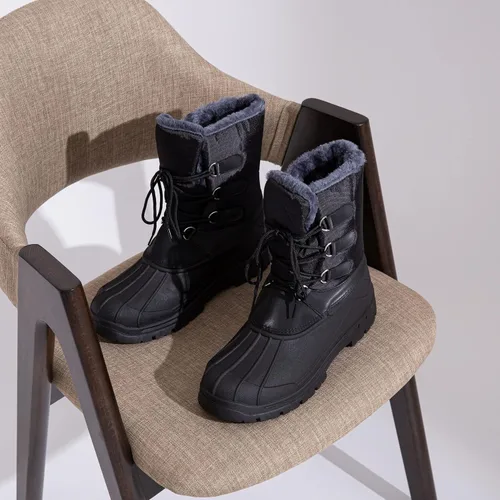 Vista 6 de Jousen Men's Winter Boots Lightweight Waterproof Snow Boots For Men Fur Warm Mens Boots