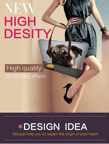 Vista 2 de GIVE ME BAG - Bolsas de mano genéricas 3D Flower Series para mujeres y niñas