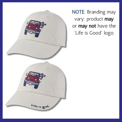 Vista 6 de Life is Good Gorra de béisbol para adultos Chill ajustable, bordada, para hombres y mujeres, talla única
