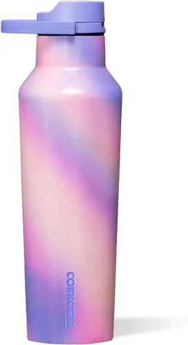 Vista 28 de Corkcicle Classic Sport Canteen - Botella de agua aislada de acero inoxidable, compacta y apta para viajes, duradera, apta para lavavajillas, sin