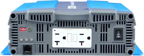 Vista 3 de SP-1500-112 Inversor de onda sinusoidal pura con GFCI dual 12VDC 120VAC 1500W (SP-1500-112)