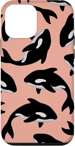 Vista 16 de Orca Whale Ocean Pattern - Carcasa para iPhone 17