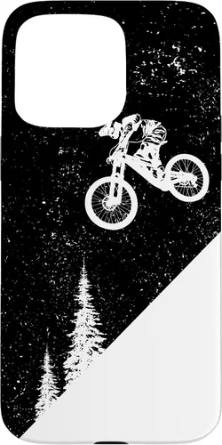 Vista 31 de Funda para bicicleta de montaña para iPhone 16, descenso, BTT, vintage, para ciclismo de montaña