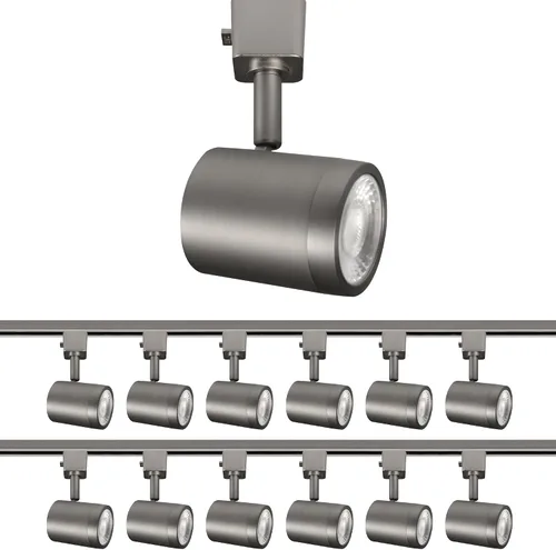Vista 13 de WAC Lighting Charge 8010 LED Cabezal de Riel Ajustable 5-CCT Seleccionable 9W 865 Lúmenes Totalmente Regulable en Blanco para Riel de 3 Cables