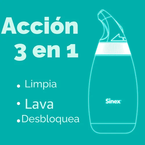 Vista 10 de Vicks Sinex - Kit de iniciación de enjuague nasal salino, solución salina sin medicamentos, elimina moco y alérgenos, alivio rápido y eficaz