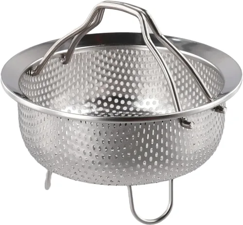 Vista 8 de Collapsible Steamer Basket for Pressure Cooker Pots(S)