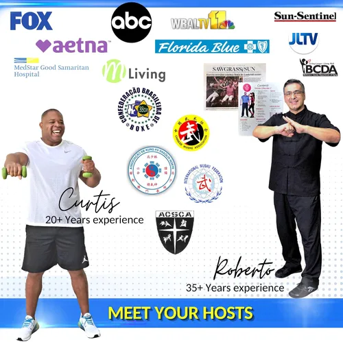Vista 7 de Tai chi DVD para principiantes y personas mayores entrenamientos Tai chi Fit Qi gong equilibrio fuerza estiramiento cardio respiración y más