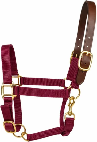 Vista 12 de SIE Cabestros de caballo de nylon Breakaway Negro