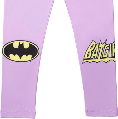 Vista 9 de DC Comics Justice League Batgirl Supergirl Wonder Woman Girls - Paquete de 4 pantalones para niños pequeños a niños grandes