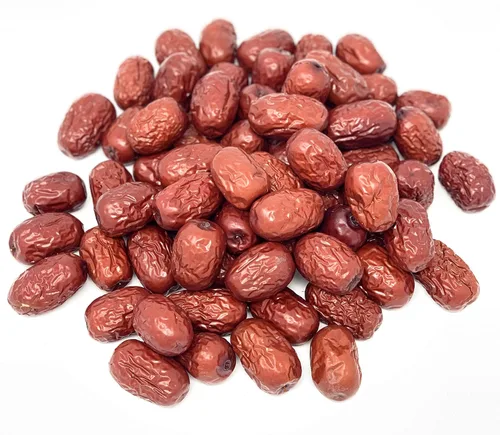 Vista 3 de Greenlike Dátiles rojos de JUJUBE secos naturales de 12 onzas para mejorar el sueño, aperitivos saludables, frutas secas, dulces y masticables