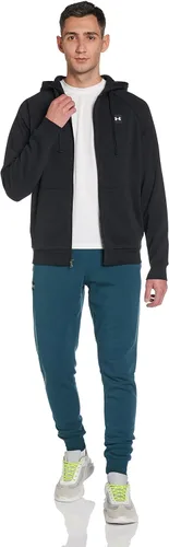 Vista 6 de Under Armour Rival - Sudadera de vellón para hombre, con capucha y cierre con cremallera completa