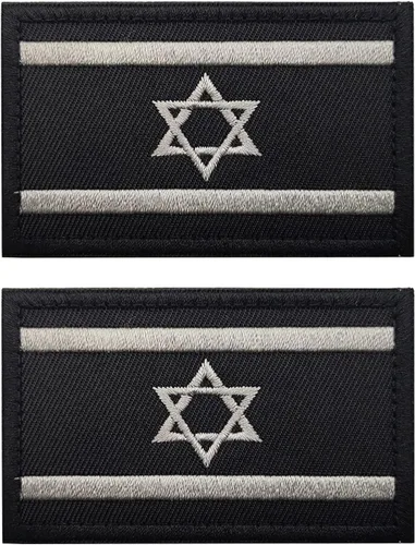Vista 53 de 2 unidades AliPlus Parches de bandera de Afganistán bordados, parches tácticos militares de moral con gancho y bucle