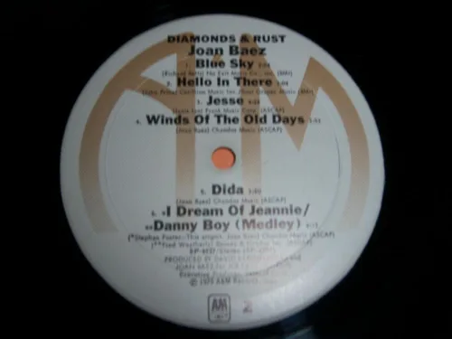 Vista 4 de Joan Baez Diamonds & Rust