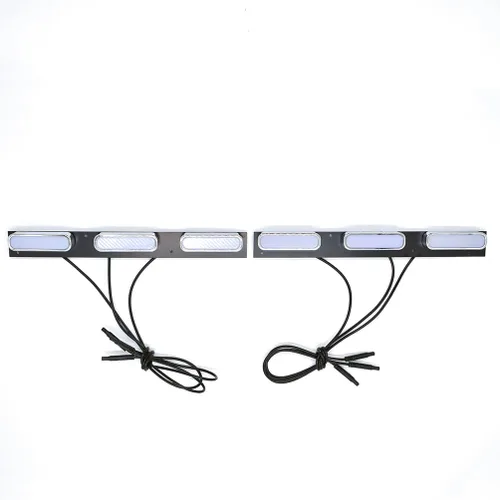 Vista 7 de Luz LED para parrilla delantera, señal de giro ámbar para Honda CRV 2017-2019