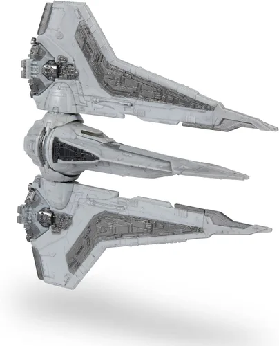 Vista 4 de Star Wars Micro Galaxy Squadron Bo-Katan Kryze's Gauntlet Starfighter - Vehículo de clase Starfighter de 5 pulgadas con accesorio de micro figura