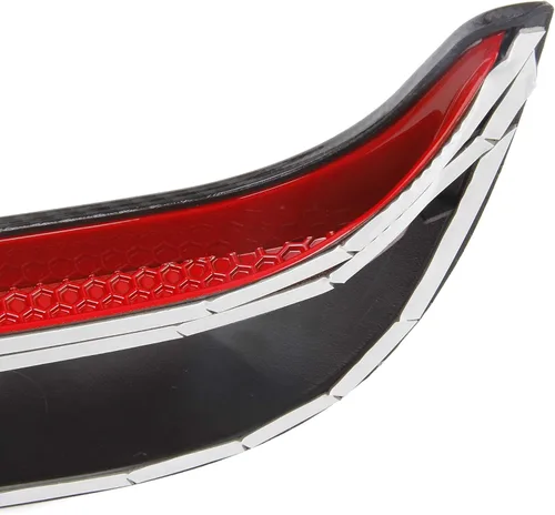 Vista 4 de crosselec Alerones de puerta delantera y lateral de fibra de carbono para Dodge Charger 2015 2016 2017 2018 2019 2020 2021