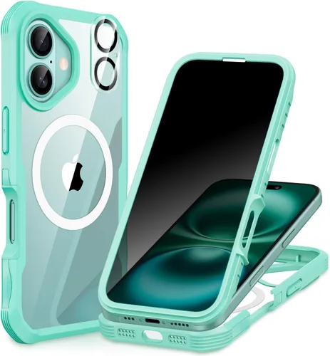 Vista 42 de CENHUFO Funda de privacidad para iPhone 11 Pro, funda de cuerpo completo con protector de pantalla de privacidad de vidrio templado 9H integrado