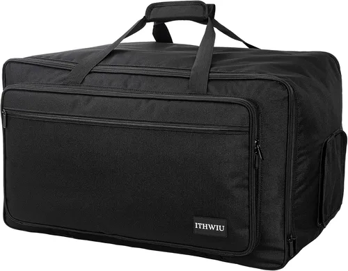 Vista 11 de Bolsa de transporte para altavoces con esponja gruesa para gabinetes de altavoces compactos de 8 pulgadas; resistente se adapta a QSC K8, Yamaha