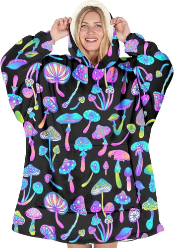 Vista 16 de Warmstorey Manta con Capucha Portátil para Mamá Esposa La Mejor Sudadera de Todos los Tiempos - Regalo de Navidad del Esposo Hija Aniversario